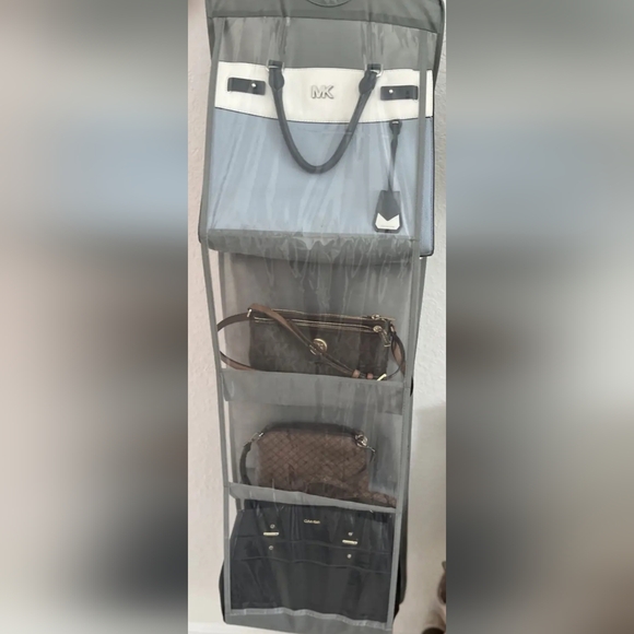 8 Pocket Handbag organizer - Gray - Picture 5 of 11